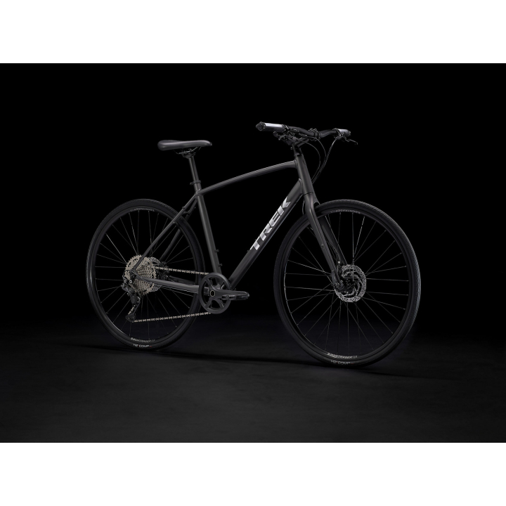 Trek FX 3 DISC Matte Dnister Black fitness dviratis (28")