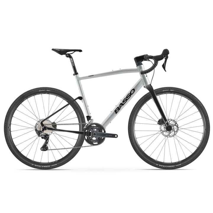 Basso Tera Gravel Shimano GRX 600 MX25 Silver gravel dviratis (28")