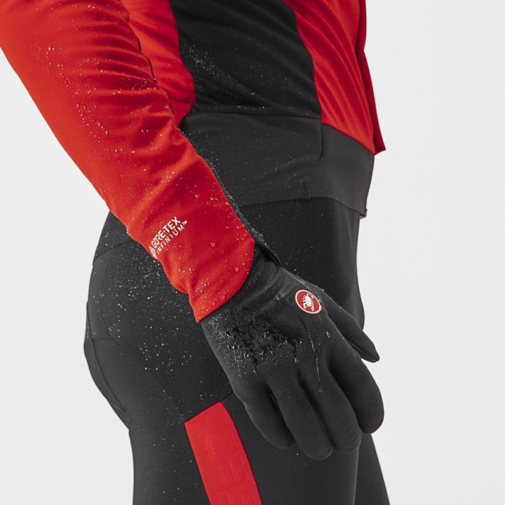 Castelli ALPHA RoS 2 Red/Silver Reflex-Dark Gray dviratininko striukė