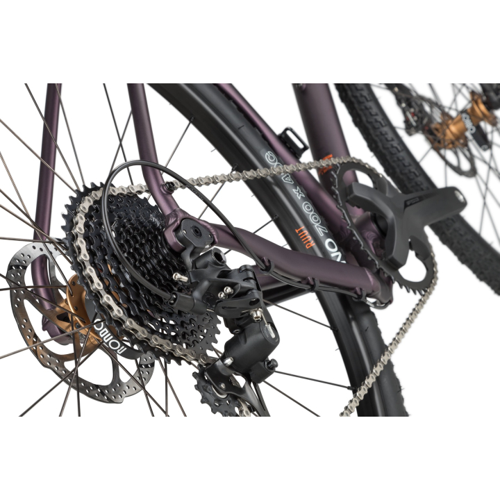 RONDO Ruut AL2 Purple/Black Gravel Plus dviratis (28")