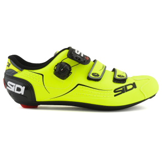 Sidi Alba yellow fluo black dviratininko plento batai