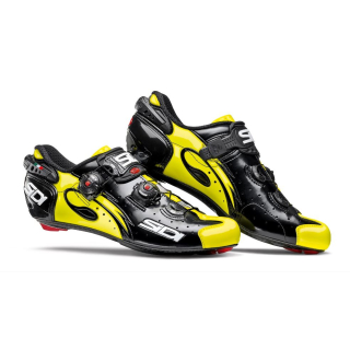 Sidi Wire Carbon Lucido Black/Yellow Fluo dviratininko batai