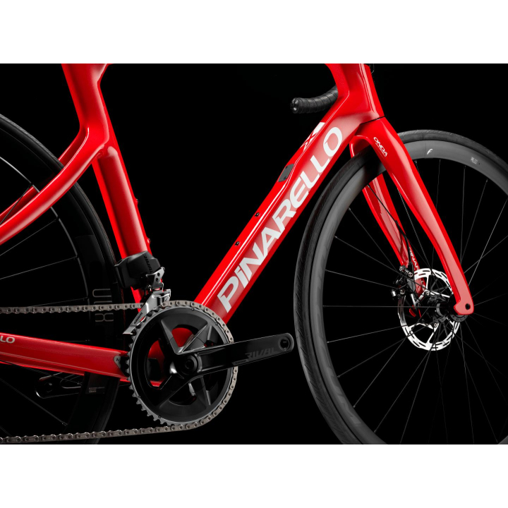 Pinarello X3 Disc SHIMANO 105 Di2 2x12 Keen Red plento dviratis