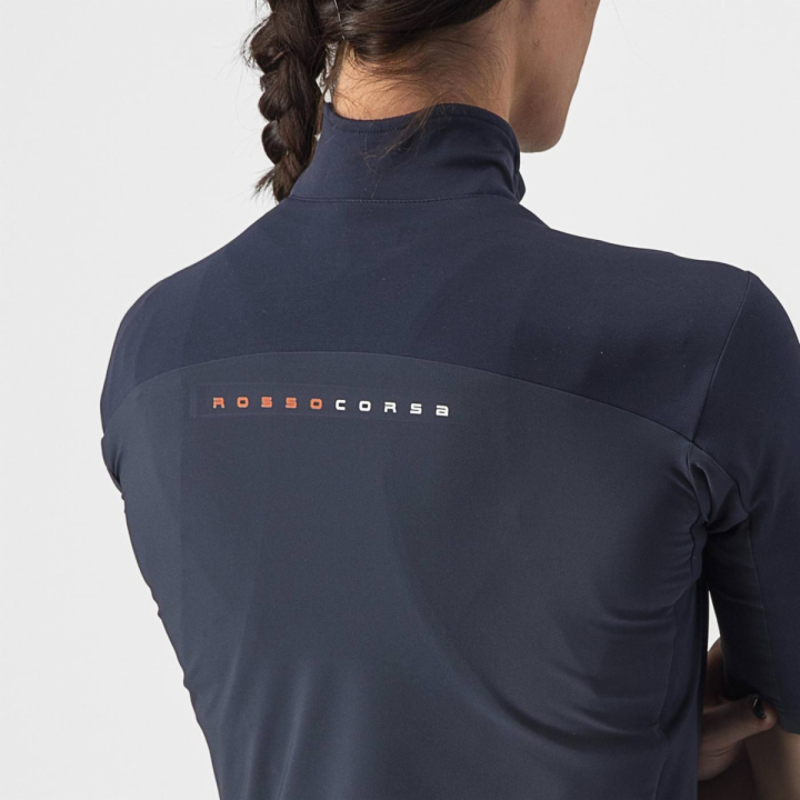 Castelli PERFETTO RoS 2W WIND Savile Blue striukė nuo vėjo dviratininkėms