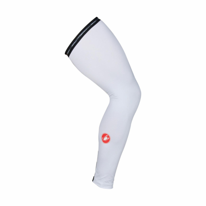 Castelli UPF 50 + White dvratininko lengvos UV kojų rankovės