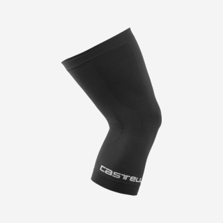 Castelli PRO SEAMLESS Black dviratininko kelių pašiltinimai