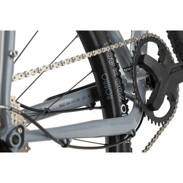 RONDO Ruut ST2 Gray/Black Gravel Plus dviratis (28")