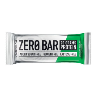 BioTechUSA ZERO BAR Chocolate-Hazelnut 50 g baltyminis batonėlis