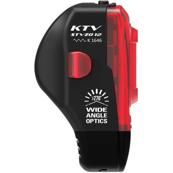 Lezyne KTV DRIVE PRO REAR 75 lm Black USB pakraunamas galinis žibintas