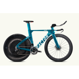 Factor Hanzō Pearl Green SRAM RED PM be ratų TT dviratis