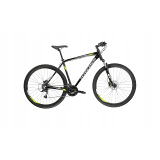 KROSS Hexagon 5.0 MS bla-lim-gry g kalnų (MTB) dviratis (27.5")