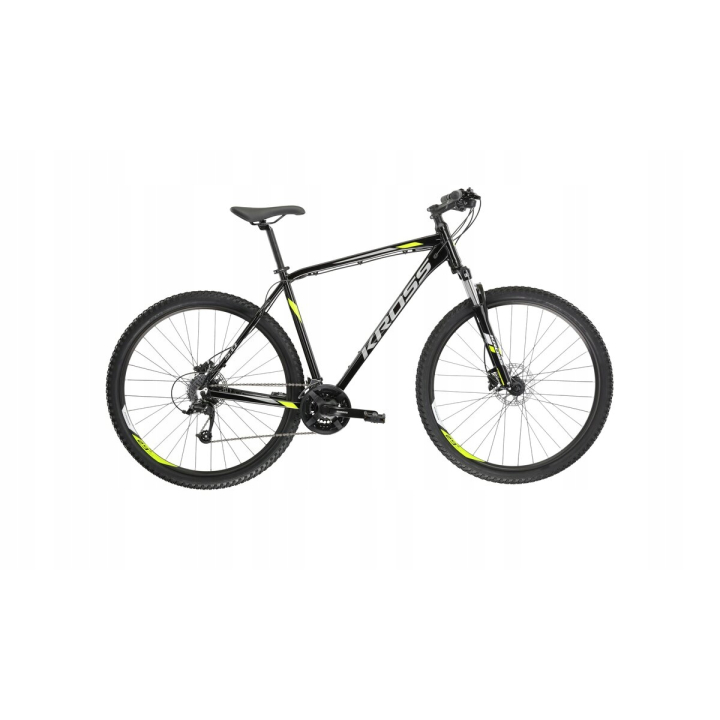 KROSS Hexagon 5.0 MS bla-lim-gry g kalnų (MTB) dviratis (27.5")