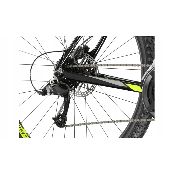 KROSS Hexagon 5.0 MS bla-lim-gry g kalnų (MTB) dviratis (27.5")