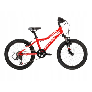 KROSS Level Mini 2.0 red-bl-whi vaikiškas dviratis (20")