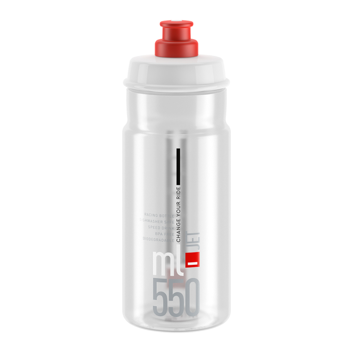 Elite JET Clear - Red Logo 550 ml gertuvė