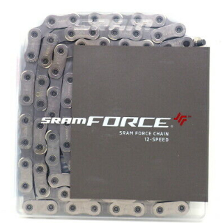 SRAM Force Flattop 114L su PowerLock D1 Silver 12 Pavarų Grandinė