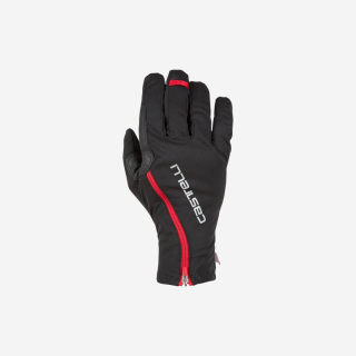 Castelli SPETTACOLO RoS Black/Red žieminės dviratininko pirštinės