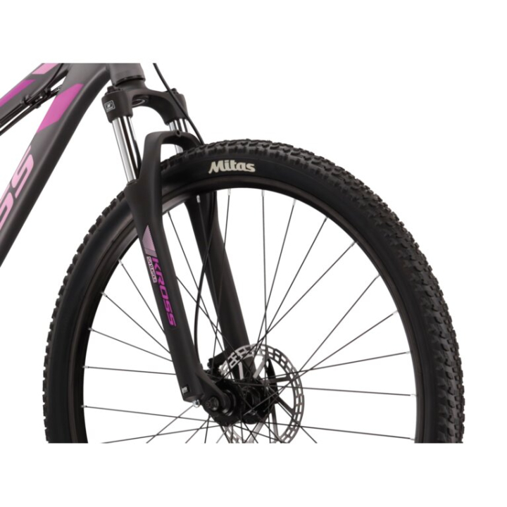 KROSS Lea 5.0 SR pew-pin-pur g moteriškas kalnų (MTB) dviratis (27.5")