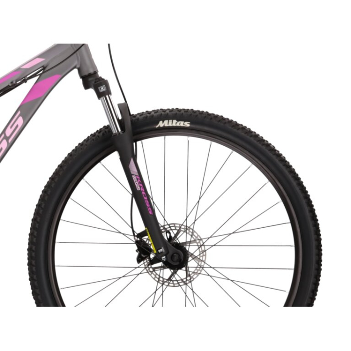 KROSS Lea 5.0 SR pew-pin-pur g moteriškas kalnų (MTB) dviratis (27.5")