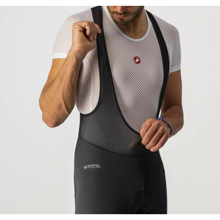 Castelli POLARE 3 Black Kelnės Dviratininkams