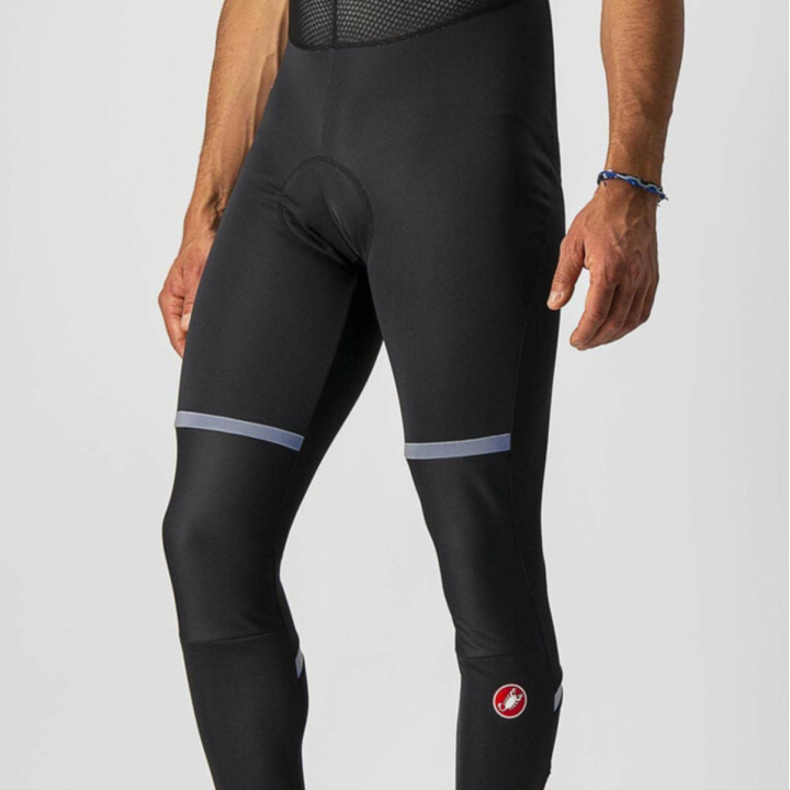 Castelli POLARE 3 Black Kelnės Dviratininkams