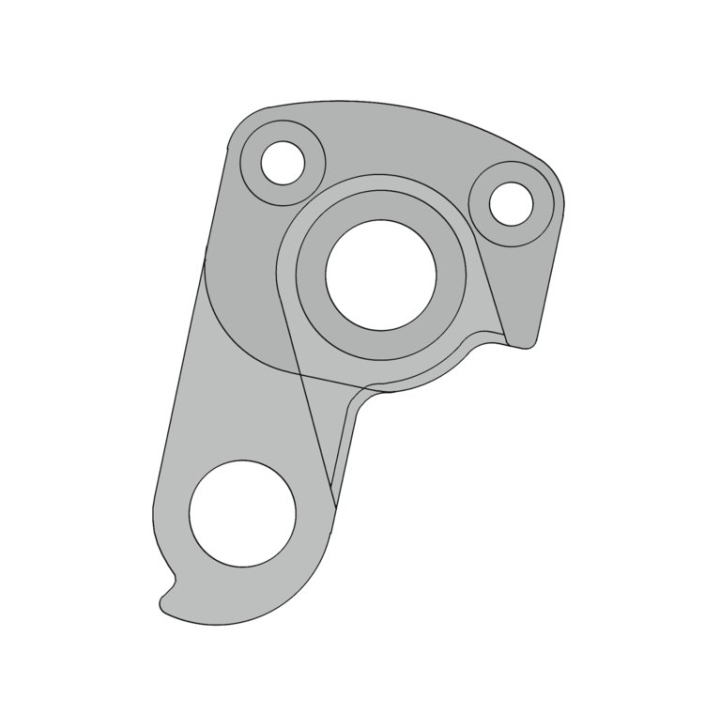 KROSS DP-64 For 12 mm Axle galinio pavarų perjungėjo auselė                                                             