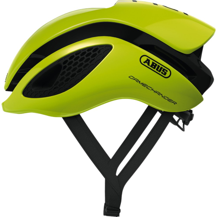 Abus GameChanger Neon yellow dviratininko šalmas