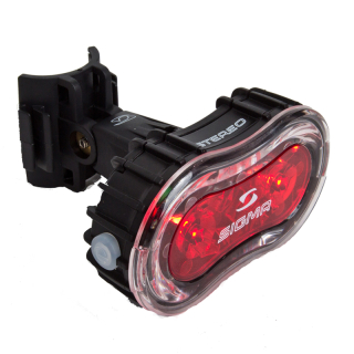 Sigma Sport Stereo LED USB 2 x 0.5W Rear Light galinis žibintas