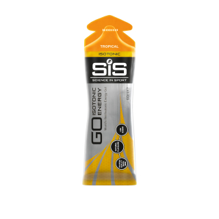 SiS GO Isotonic Energy Gel Tropical 60 ml energinis gelis