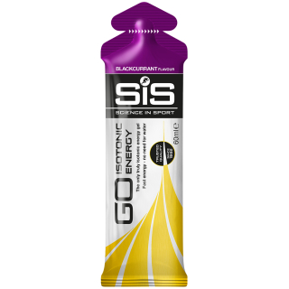 SiS GO Isotonic Energy Gel Blackcurrant 60 ml energinis gelis