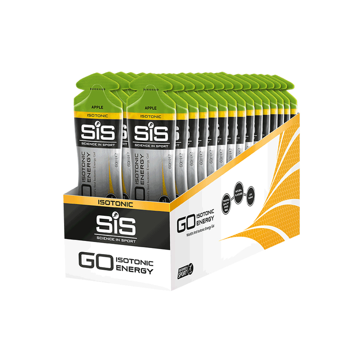 SiS GO Isotonic Energy Gel Apple 60 ml energinis gelis