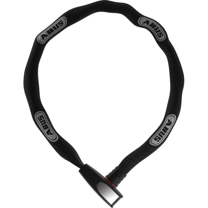 Abus Steel-O-Chain 8807K/85 Black Grandininė Spyna