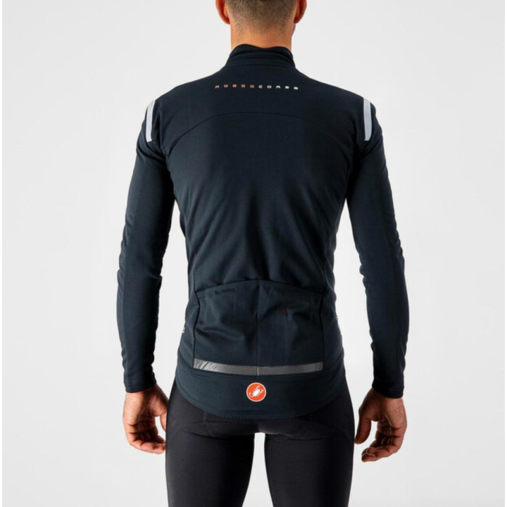 Castelli PERFETTO ROS LONG SLEEVE Light Black Dviratininko Striukė