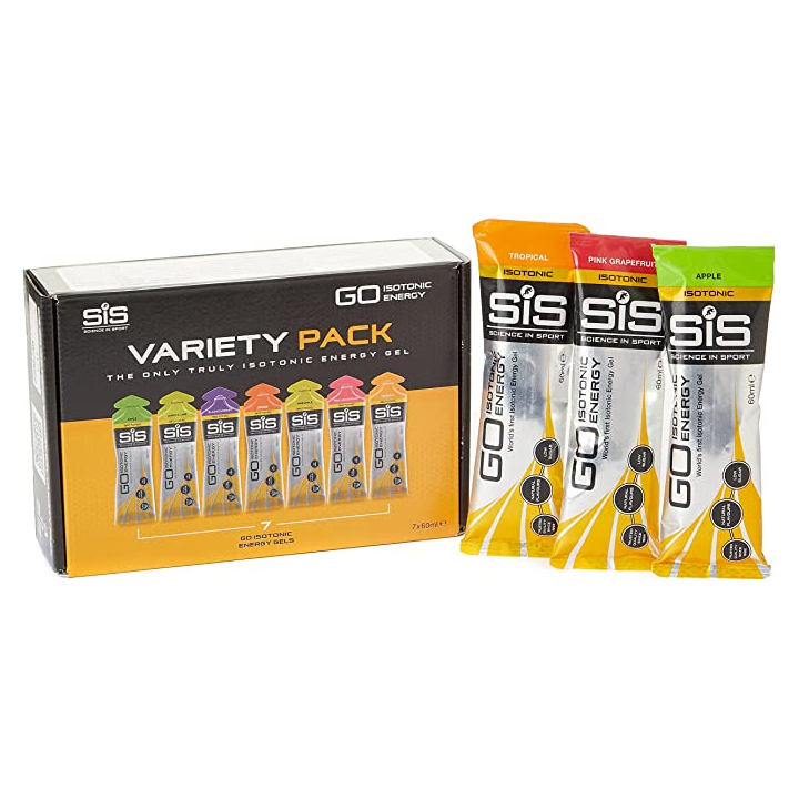 SIS Go Isotonic Energy Variety Pack 7 gels