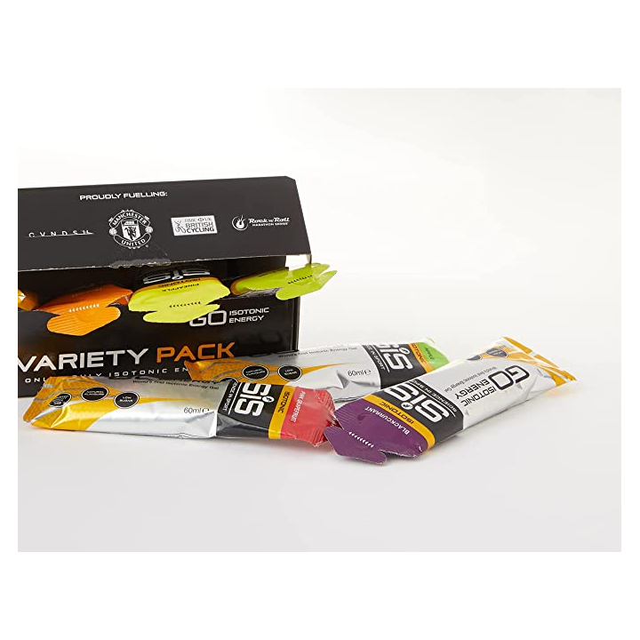 SIS Go Isotonic Energy Variety Pack 7 gels