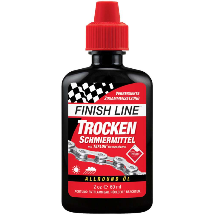 FINISH LINE Dry with Teflon 60 ml grandinės tepalas