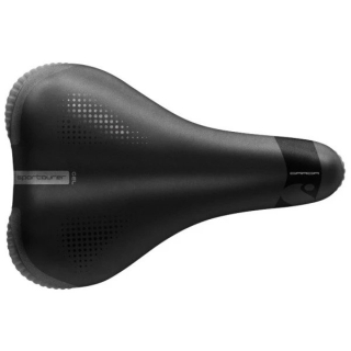 Selle Italia Sportourer Garda Lady Gel 172 mm Juodas Balnelis Moterims