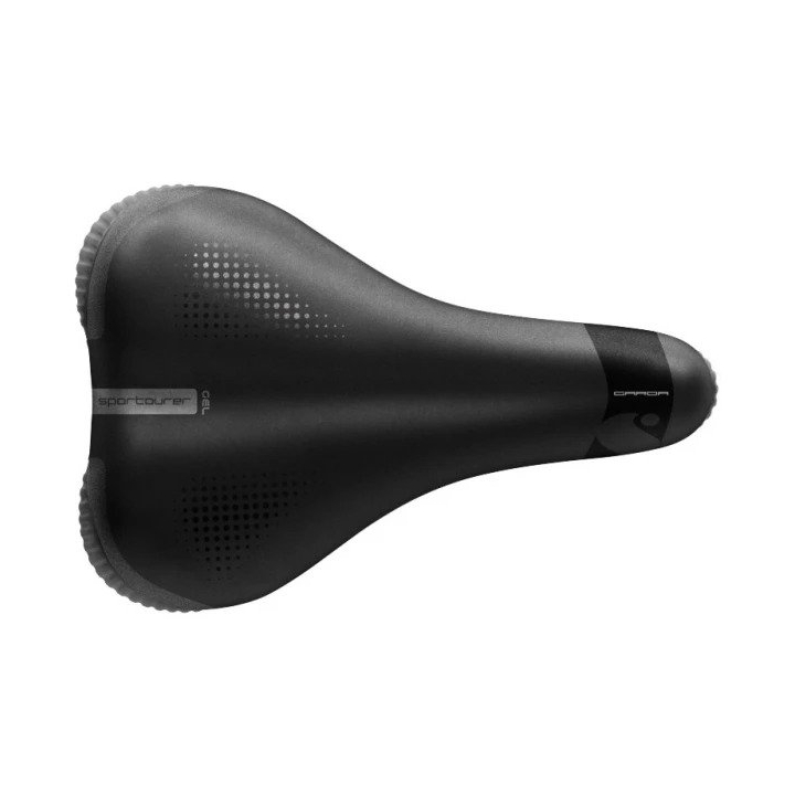 Selle Italia Sportourer Garda Lady Gel 172 mm Juodas Balnelis Moterims