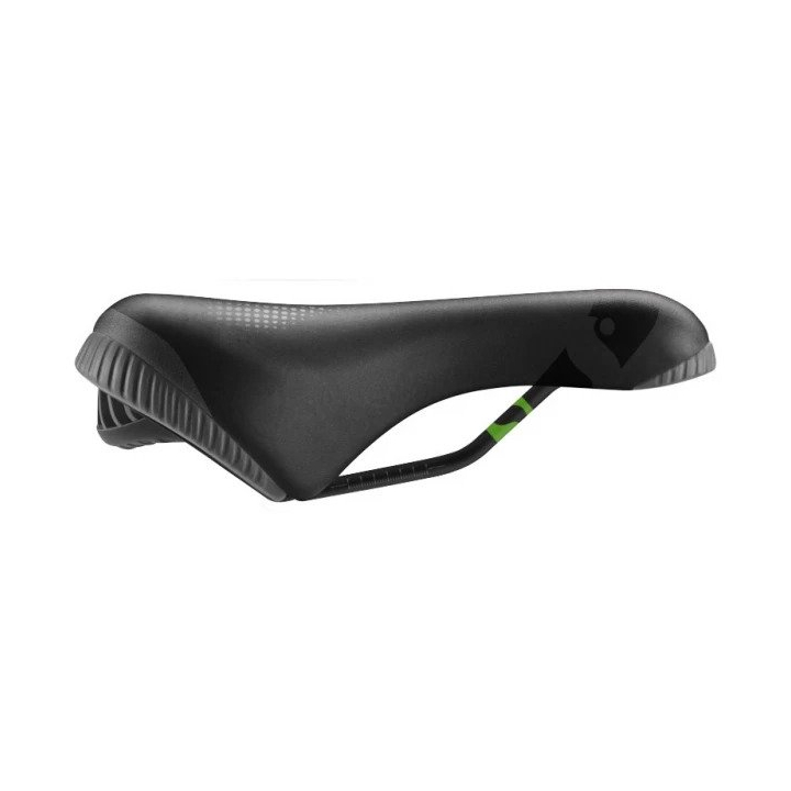 Selle Italia Sportourer Garda Lady Gel 172 mm Juodas Balnelis Moterims