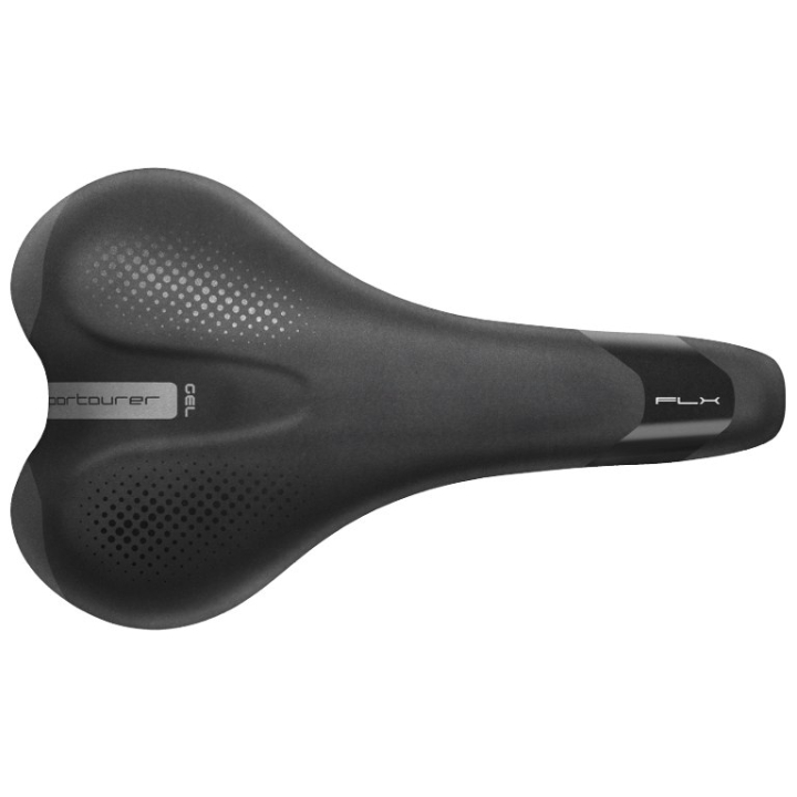 Selle Italia Sportourer FLX Man Gel 160 mm Juodas Balnelis