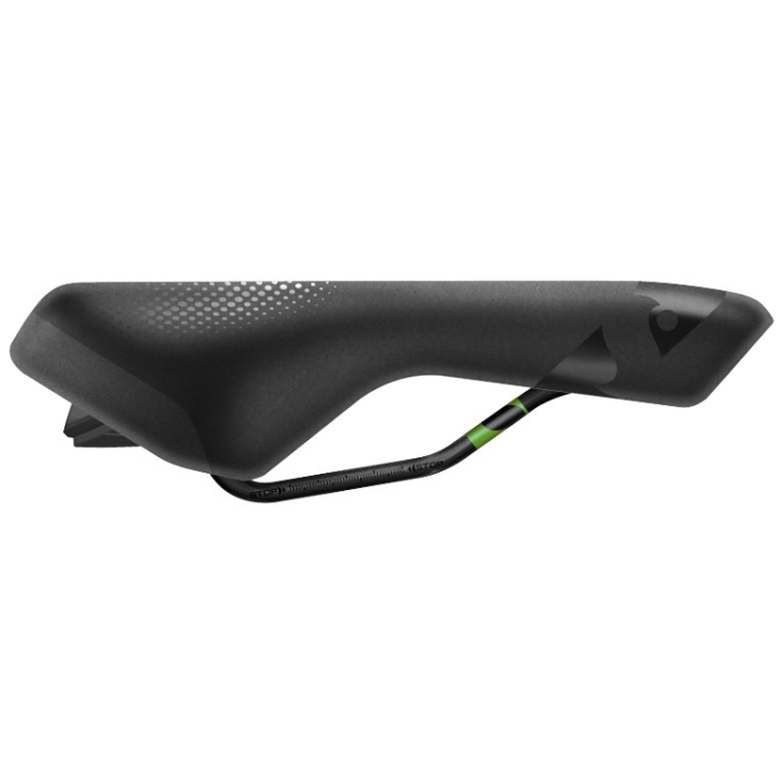 Selle Italia Sportourer FLX Man Gel 160 mm Juodas Balnelis