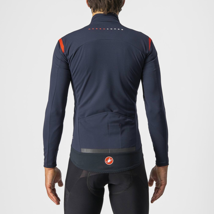 Castelli PERFETTO RoS LONG SLEEVE SAVILE BLUE dviratininko striukė