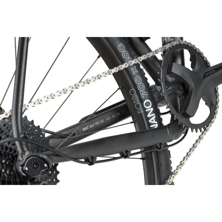 RONDO Ruut AL2 Black/Black Gravel Plus dviratis (28")