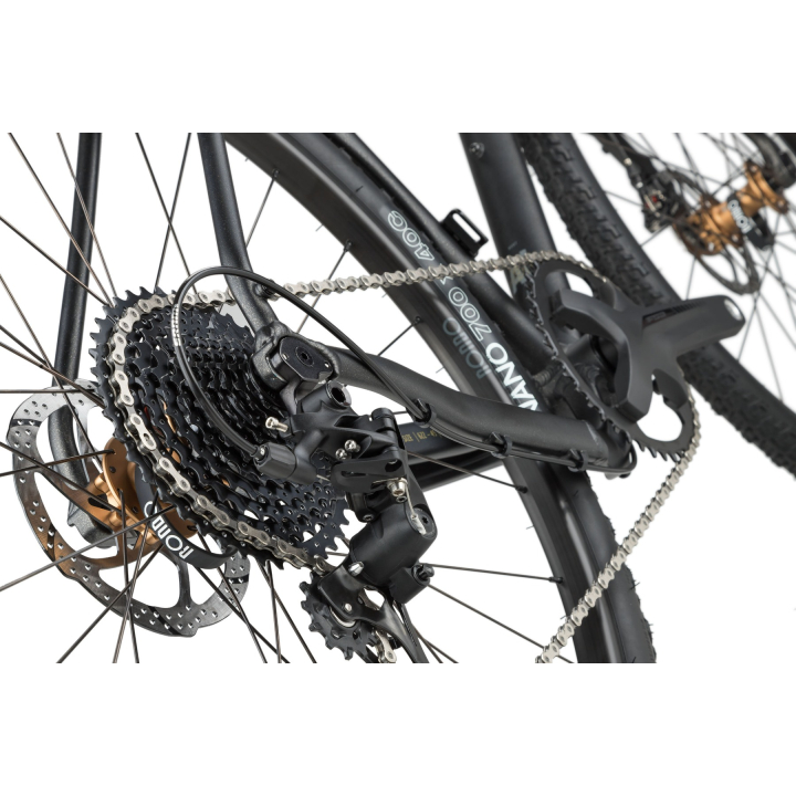 RONDO Ruut AL2 Black/Black Gravel Plus dviratis (28")