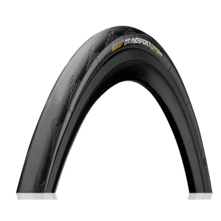 Continental Grand Sport Race 700x25C, 25 - 622 Black Wired Padanga